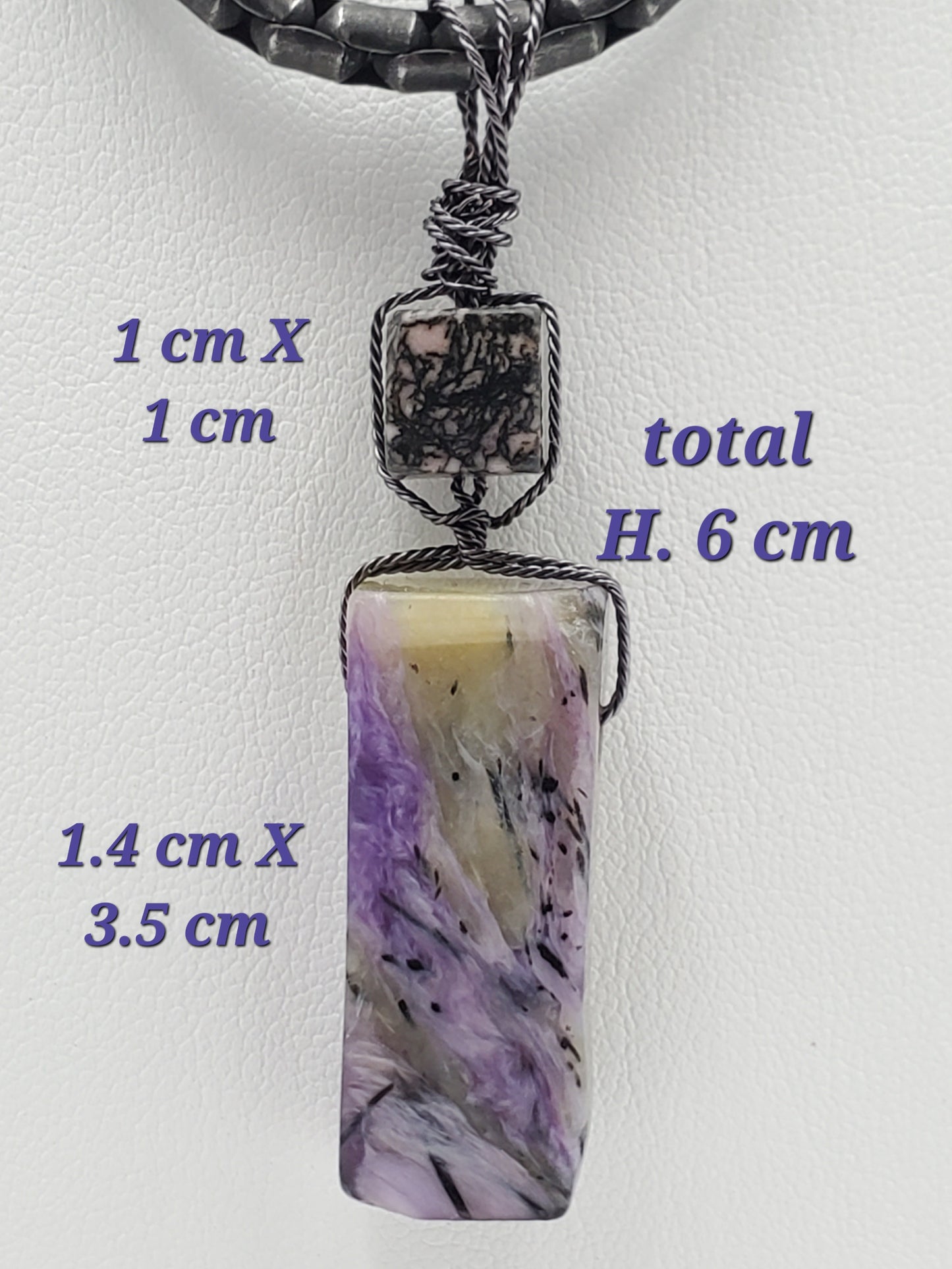 Charoite et Rhodonite
