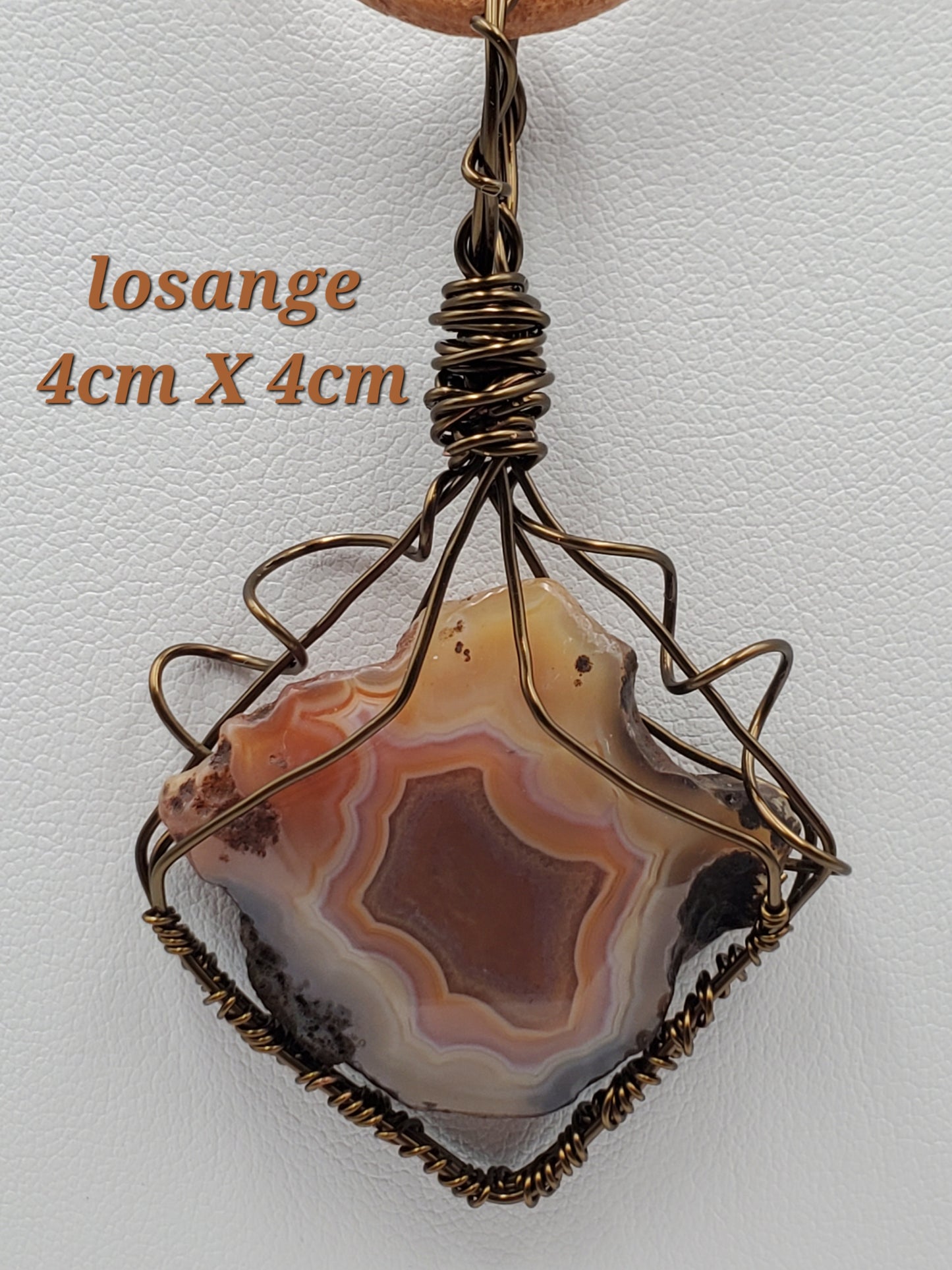 Condor Agate et Tibetain Agate