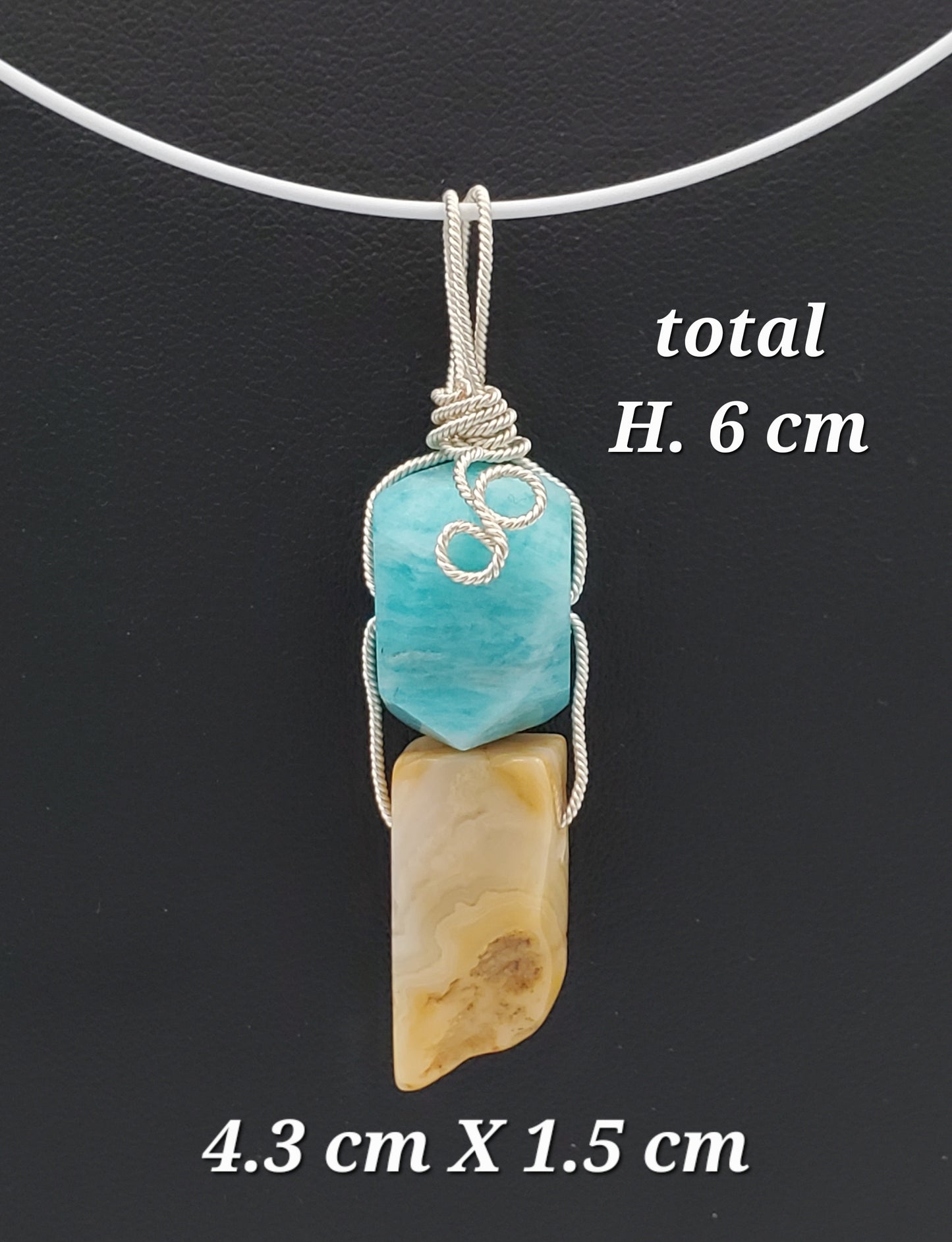 Amazonite et Agate Oco