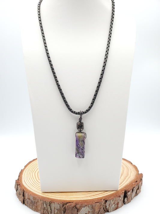 Charoite et Rhodonite