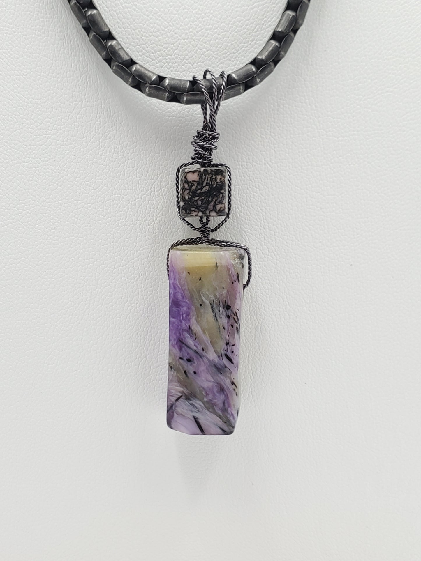 Charoite et Rhodonite