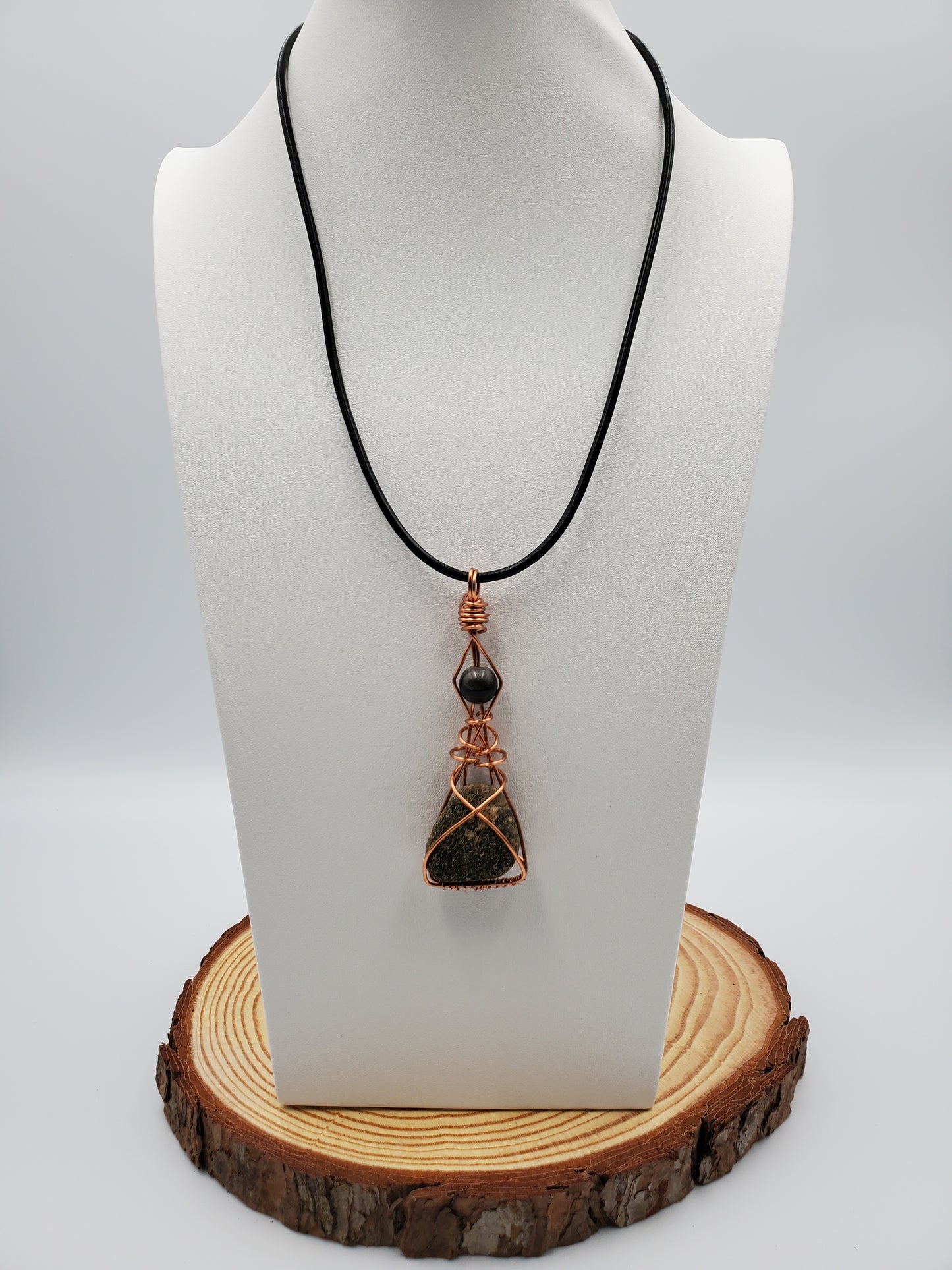Carbonatite et Silver Obsidienne AAA