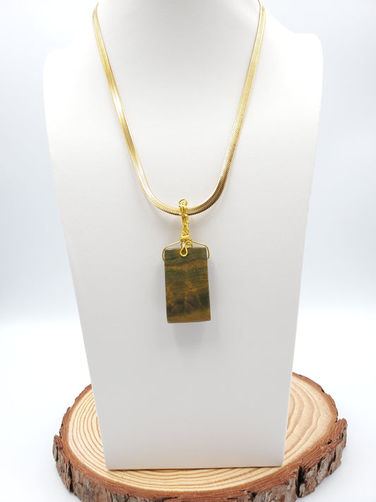 Ocean Jasper et Agate Druzy