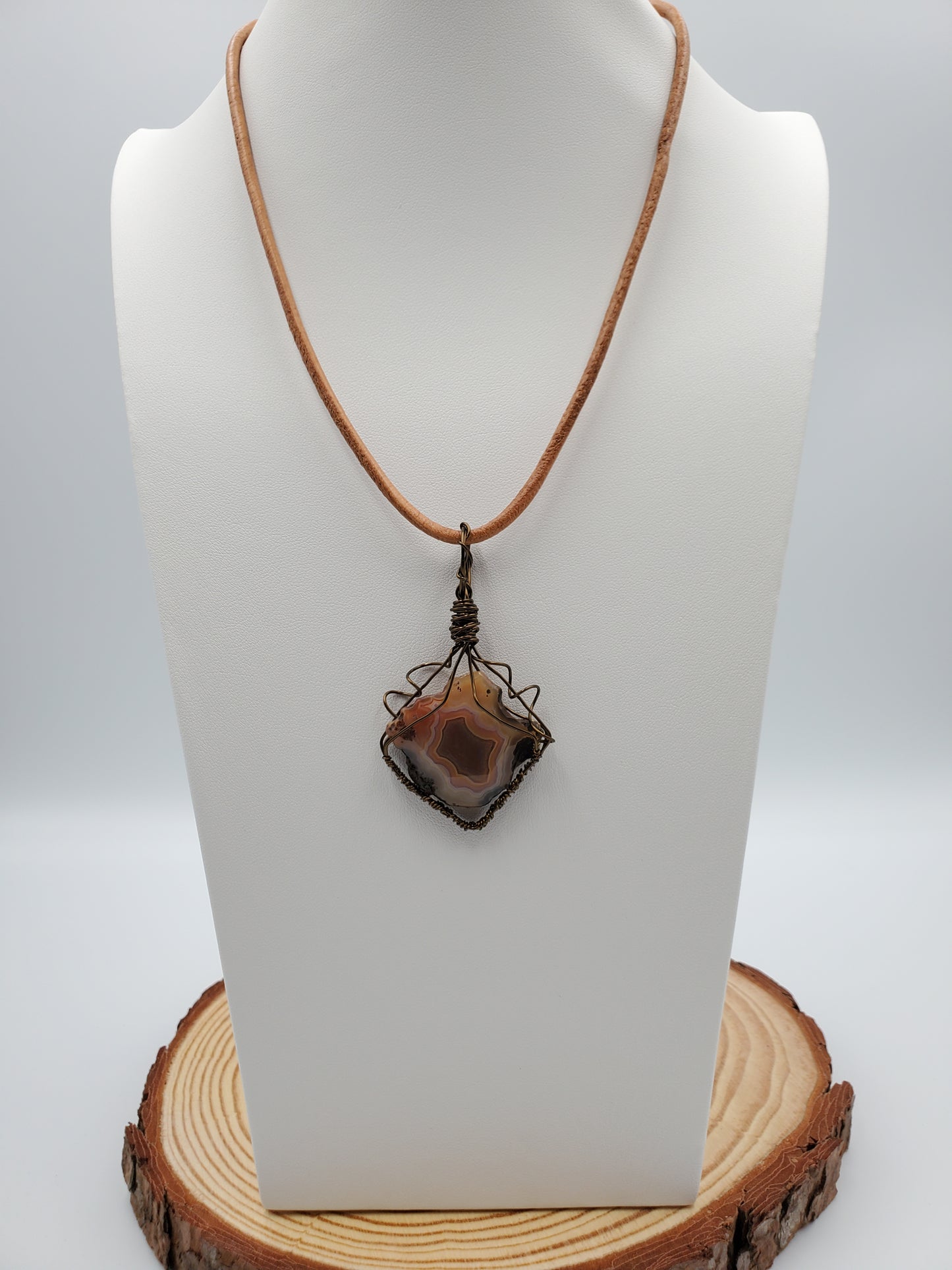 Condor Agate et Tibetain Agate