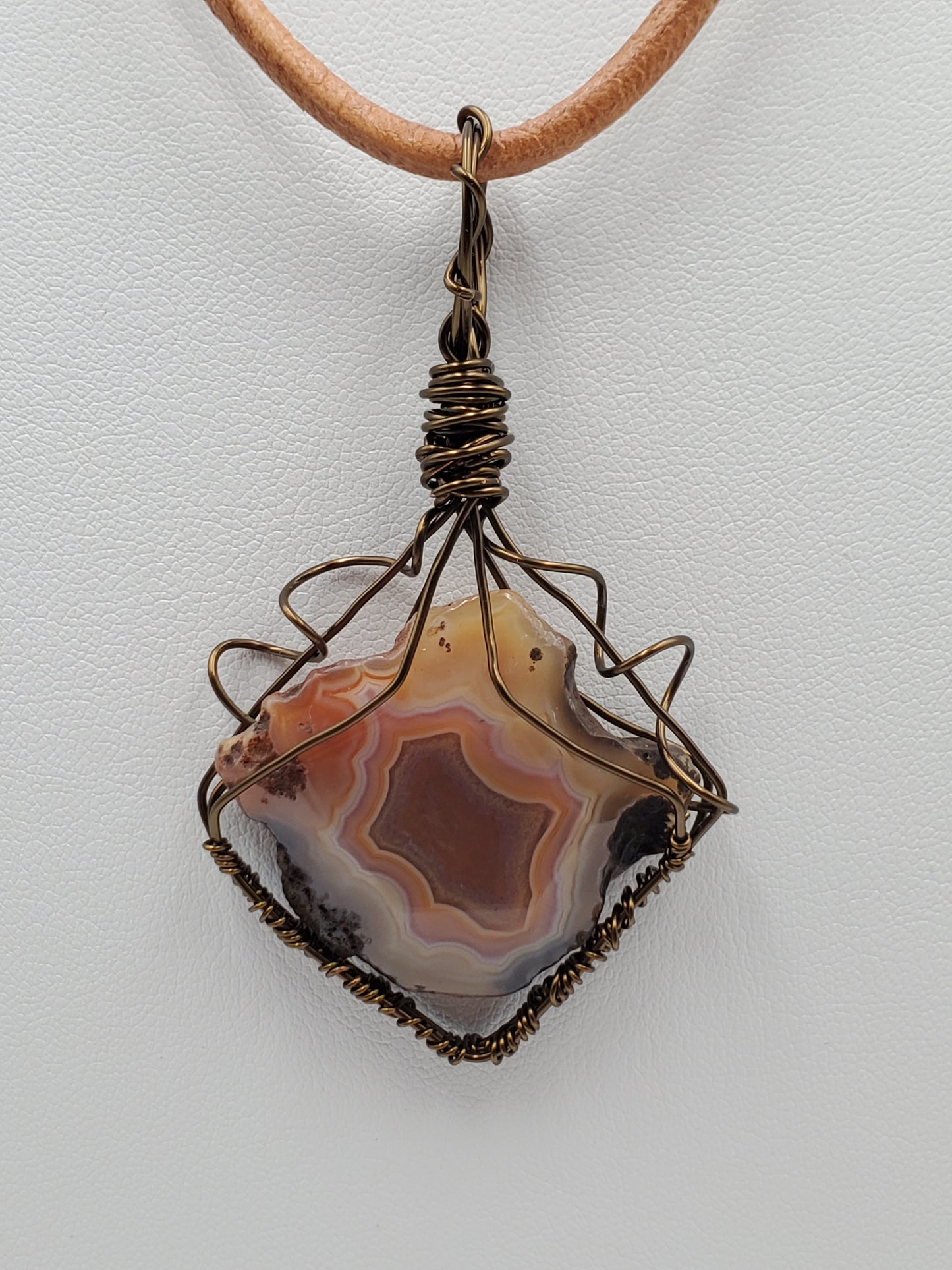 Condor Agate et Tibetain Agate