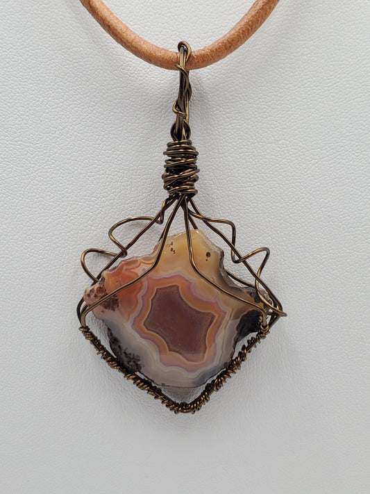 Condor Agate et Tibetain Agate
