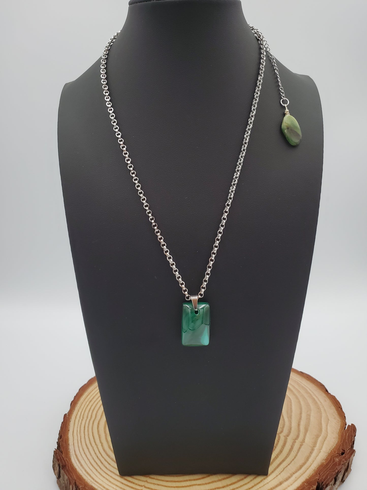 Green Malachite et Blue Chrysophrase