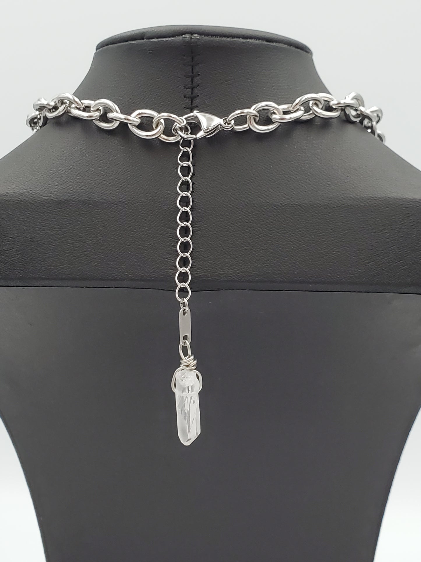 Banded Agate et Rock Quartz