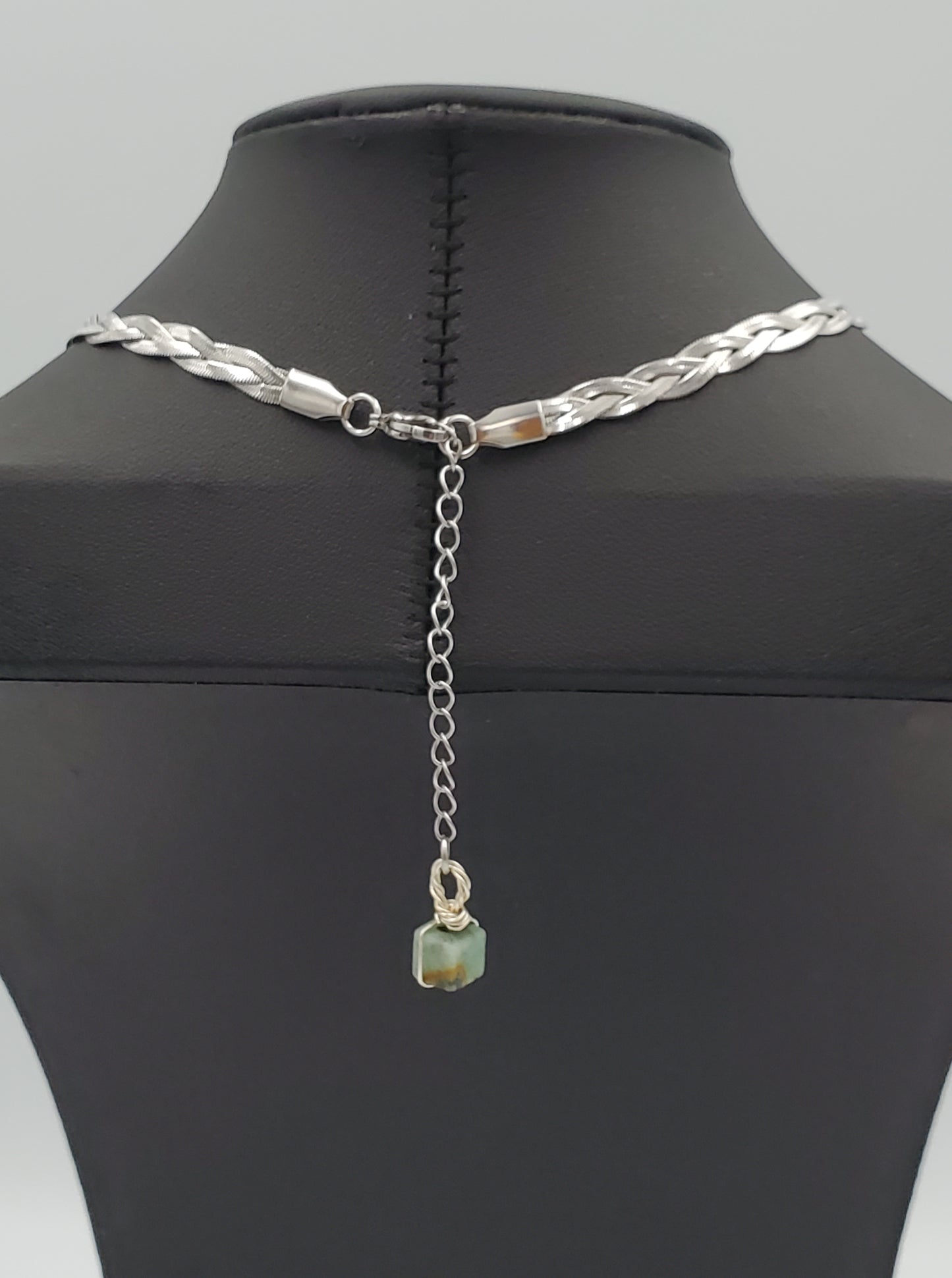 Amethyst stalactite et African Turquoise