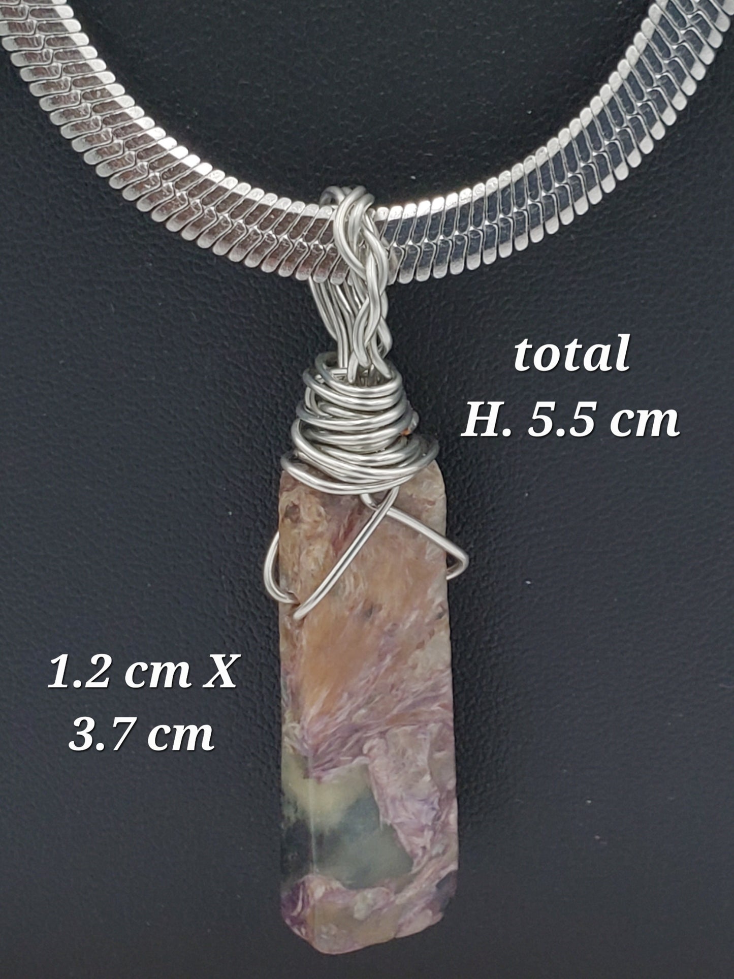 Charoite et Amethyst