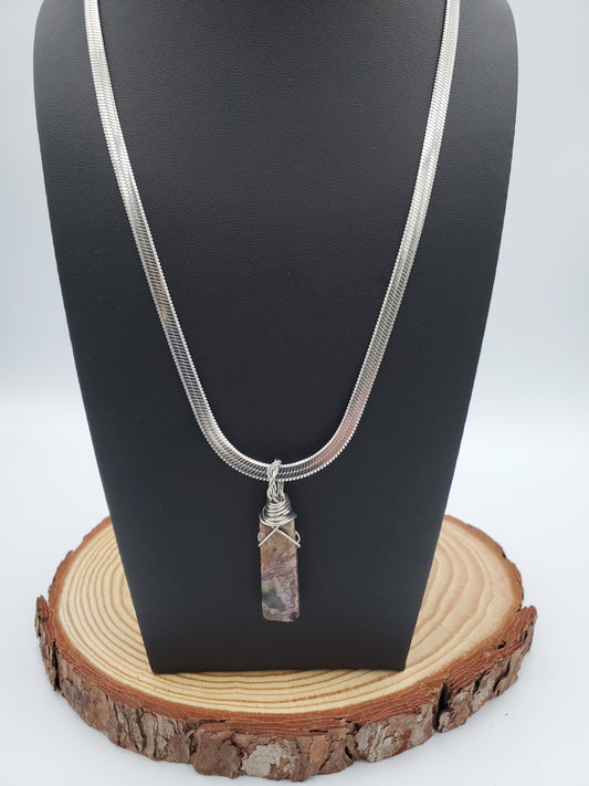 Charoite et Amethyst