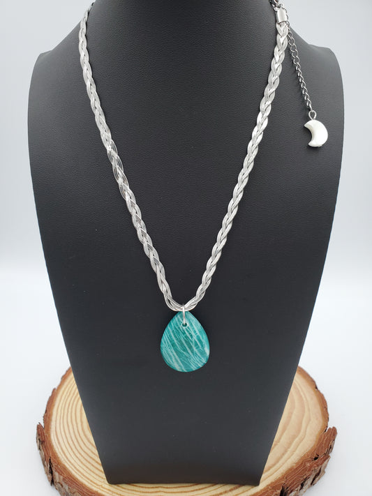 Amazonite et Mother of Pearl